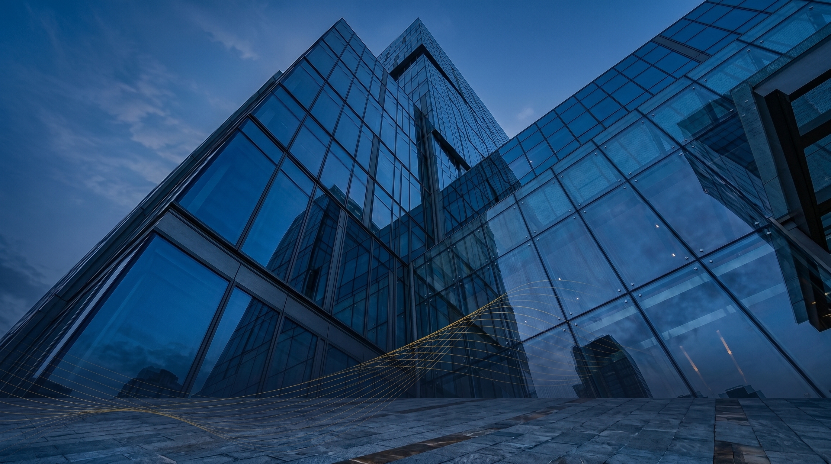 Modern skyscraper office building representing corporate growth